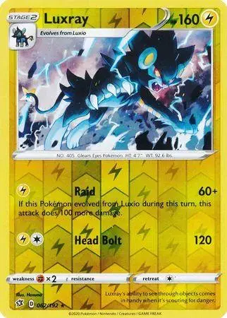 Luxray [Reverse Holo] - Pokemon Rebel Clash #62