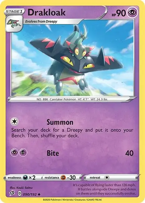 Drakloak - Pokemon Rebel Clash #90