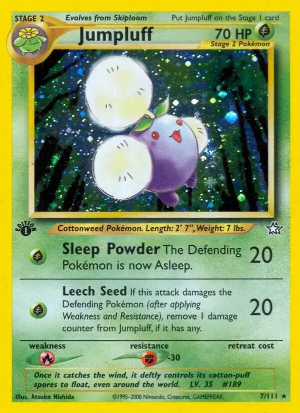 Jumpluff [1st Edition] - Pokemon Neo Genesis #7