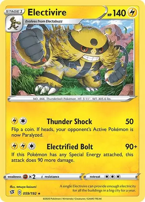 Electivire - Pokemon Rebel Clash #59