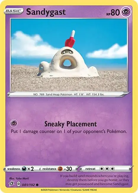 Sandygast - Pokemon Rebel Clash #81
