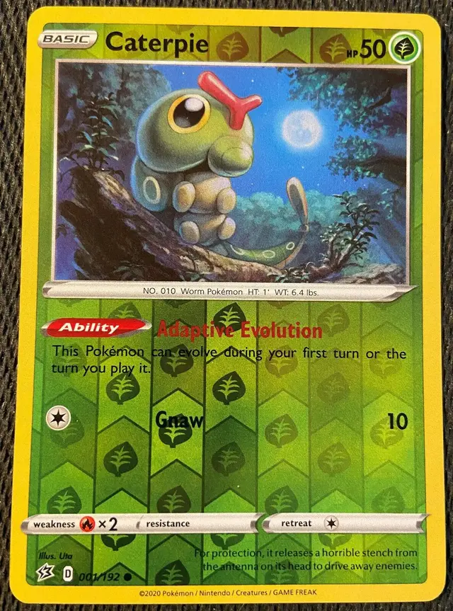 Caterpie [Reverse Holo] - Pokemon Rebel Clash #1