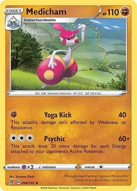 Medicham - Pokemon Rebel Clash #98