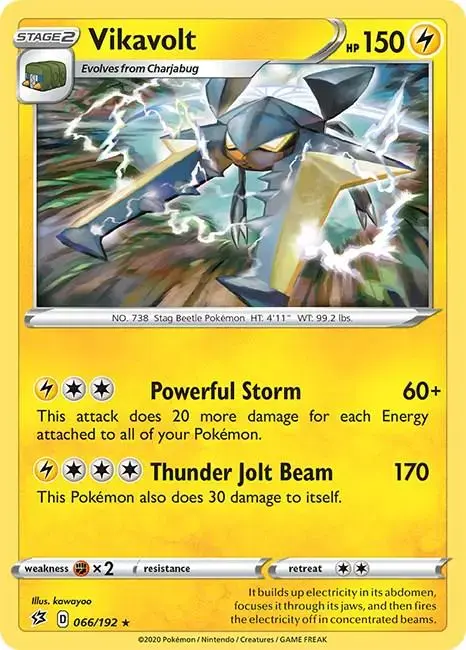 Vikavolt - Pokemon Rebel Clash #66