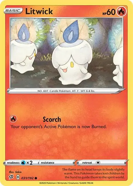 Litwick - Pokemon Rebel Clash #31