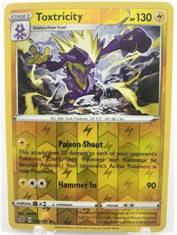 Toxtricity [Reverse Holo] - Pokemon Rebel Clash #69