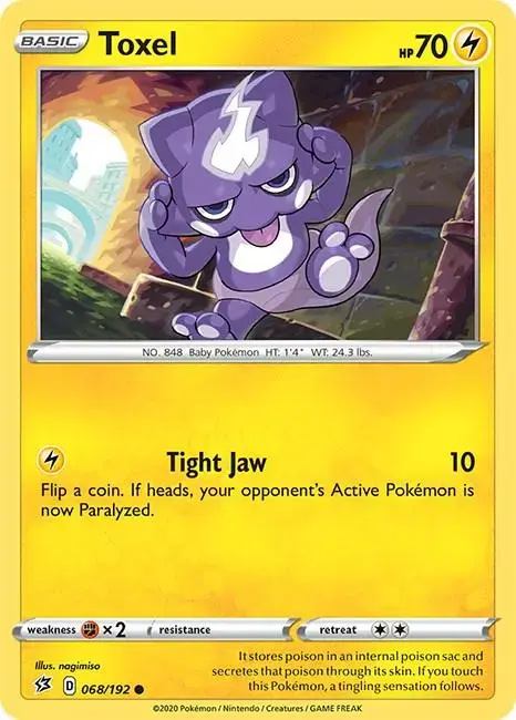 Toxel - Pokemon Rebel Clash #68