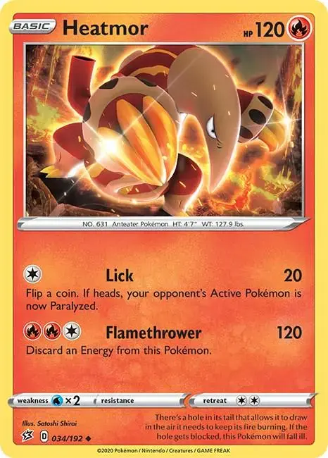Heatmor - Pokemon Rebel Clash #34
