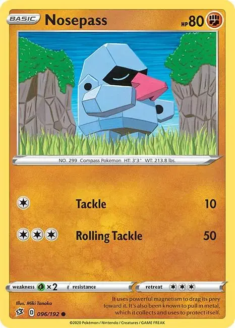 Nosepass - Pokemon Rebel Clash #96