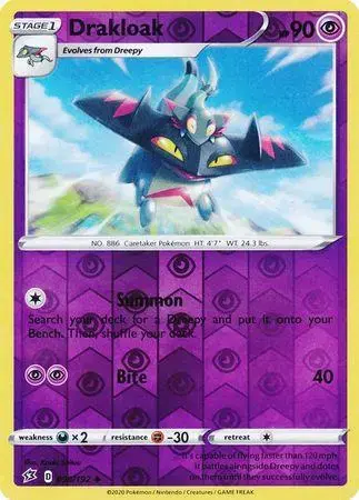 Drakloak [Reverse Holo] - Pokemon Rebel Clash #90