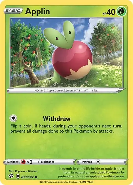 Applin - Pokemon Rebel Clash #21
