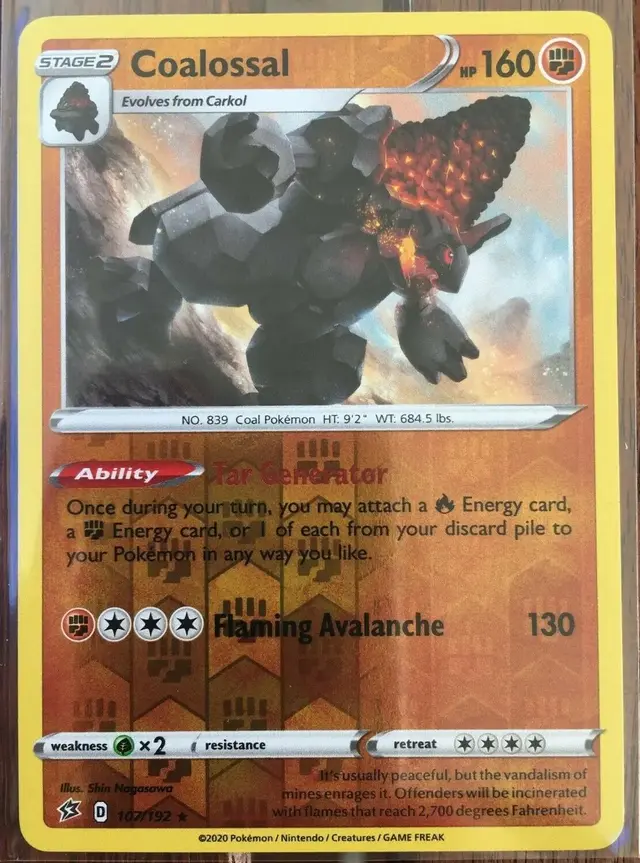 Coalossal [Reverse Holo]
