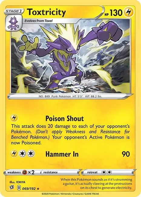 Toxtricity - Pokemon Rebel Clash #69