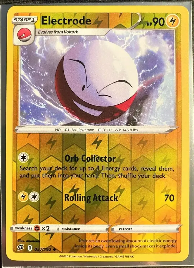 Electrode [Reverse Holo] - Pokemon Rebel Clash #57