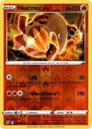 Heatmor [Reverse Holo] - Pokemon Rebel Clash #34