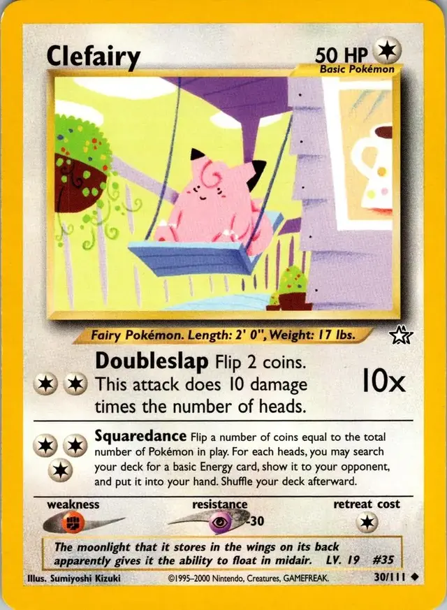 Clefairy - Pokemon Neo Genesis #30