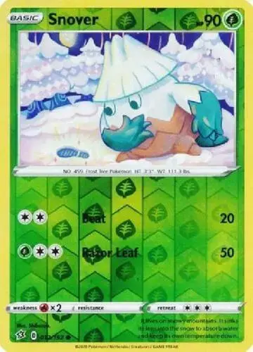 Snover [Reverse Holo] - Pokemon Rebel Clash #12