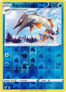 Barraskewda [Reverse Holo] - Pokemon Rebel Clash