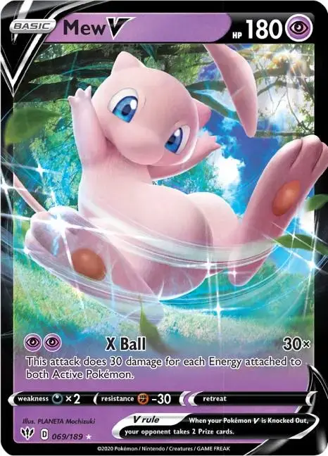 Mew V - Pokemon Darkness Ablaze #69