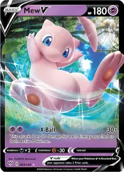 Mew V 69 - Pokemon Darkness Ablaze