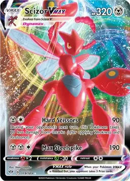 Scizor VMAX 119 - Pokemon Darkness Ablaze