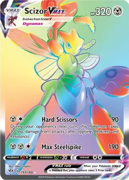 Scizor VMAX 193 - Pokemon Darkness Ablaze