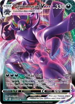 Grimmsnarl VMAX 115 - Pokemon Darkness Ablaze