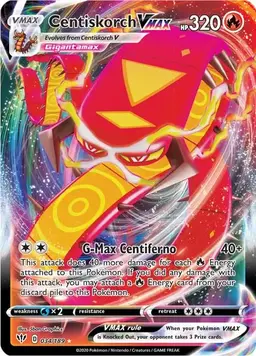 Centiskorch VMAX 34 - Pokemon Darkness Ablaze