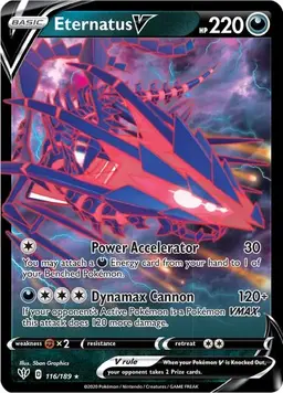 Eternatus V 116 - Pokemon Darkness Ablaze