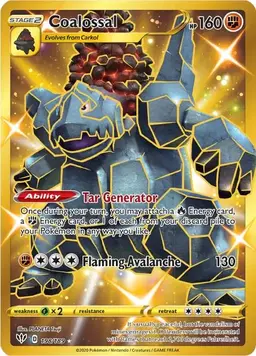 Coalossal 198 - Pokemon Darkness Ablaze