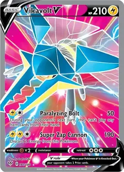 Vikavolt V 180 - Pokemon Darkness Ablaze