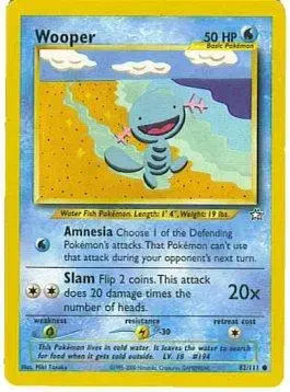 Wooper - Pokemon Neo Genesis #82