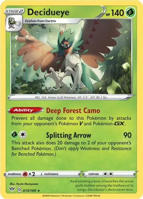 Decidueye - Pokemon Darkness Ablaze #13