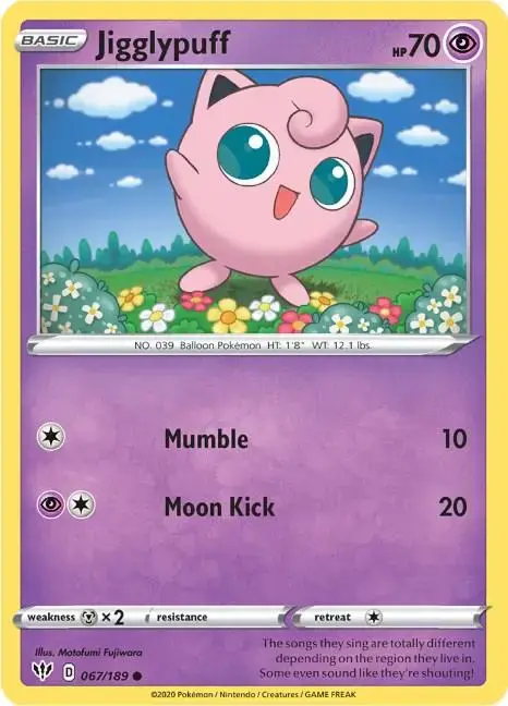 Jigglypuff - Pokemon Darkness Ablaze #67