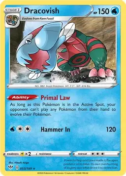 Dracovish - Pokemon Darkness Ablaze
