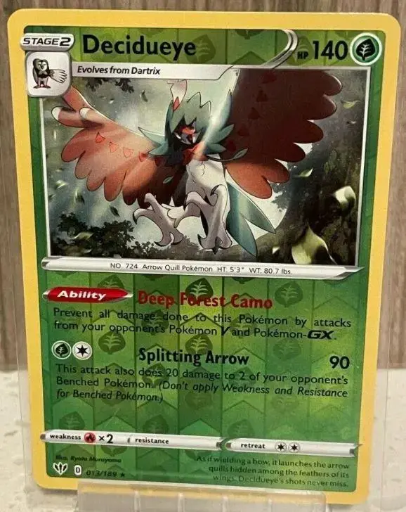 Decidueye [Reverse Holo] - Pokemon Darkness Ablaze #13