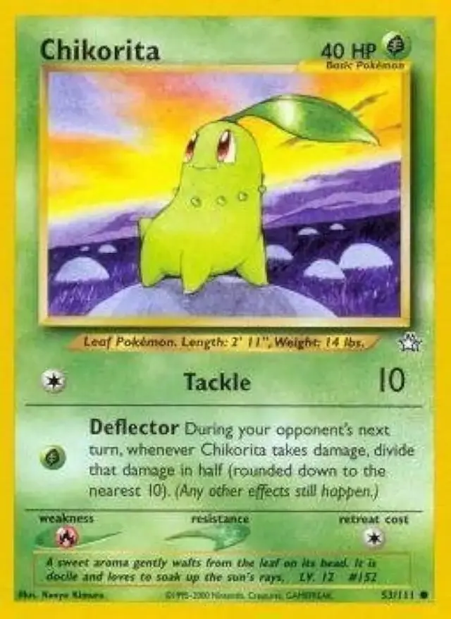 Chikorita - Pokemon Neo Genesis #53