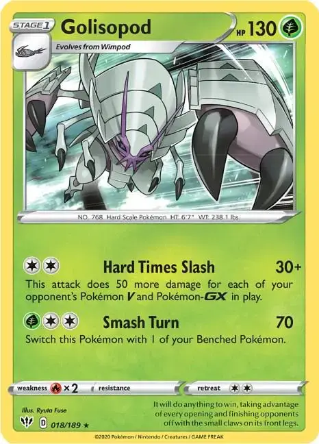 Golisopod - Pokemon Darkness Ablaze #18