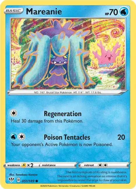 Mareanie - Pokemon Darkness Ablaze #51