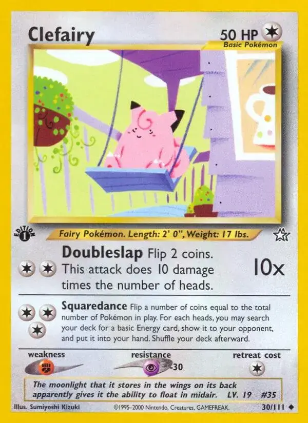 Clefairy [1st Edition] - Pokemon Neo Genesis #30