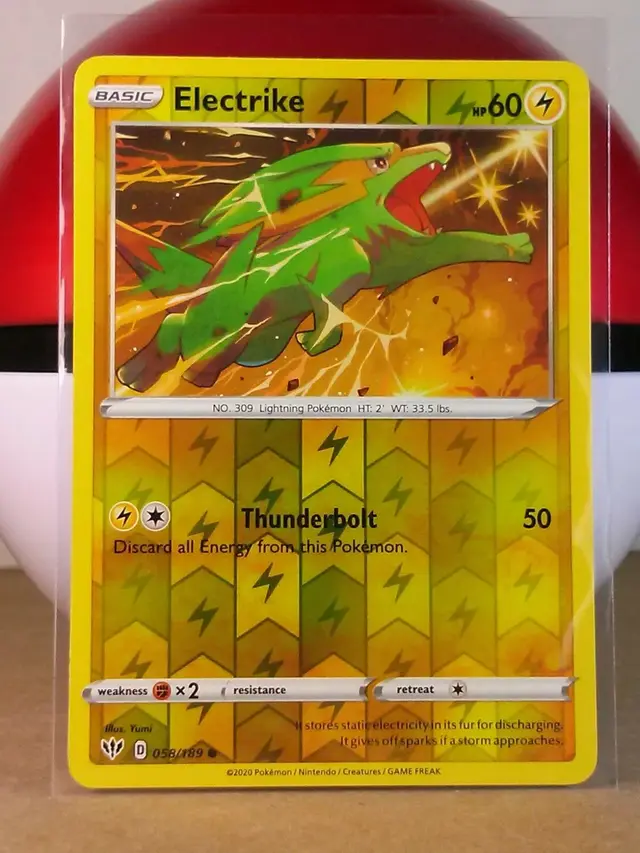 Electrike [Reverse Holo] - Pokemon Darkness Ablaze #58