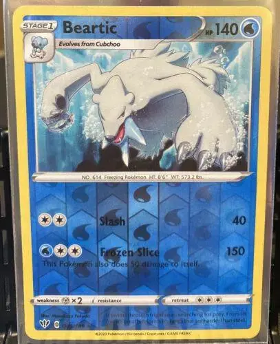 Beartic [Reverse Holo] - Pokemon Darkness Ablaze #49