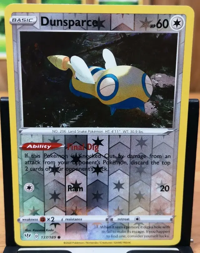 Dunsparce [Reverse Holo]