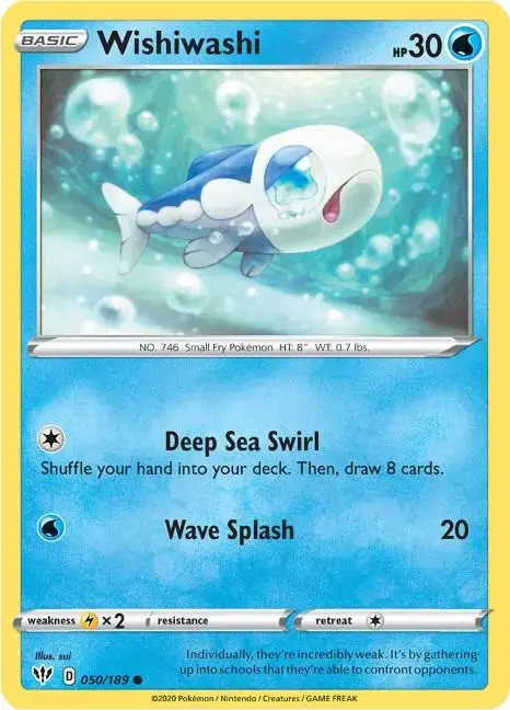Wishiwashi - Pokemon Darkness Ablaze #50