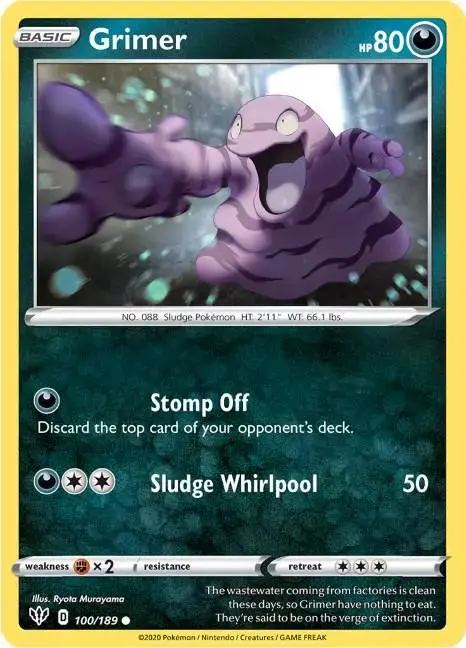 Grimer - Pokemon Darkness Ablaze #100