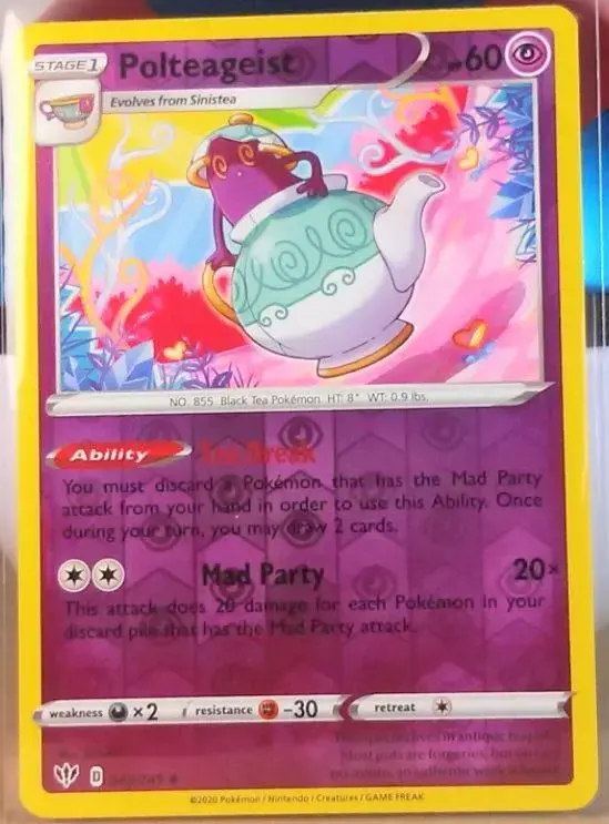 Polteageist [Reverse Holo] - Pokemon Darkness Ablaze #83