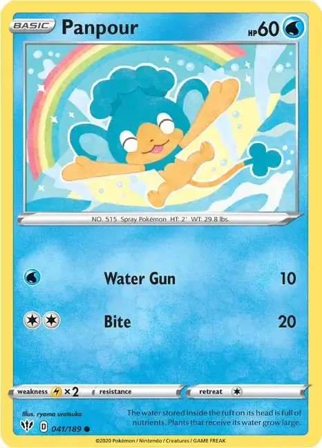 Panpour - Pokemon Darkness Ablaze #41