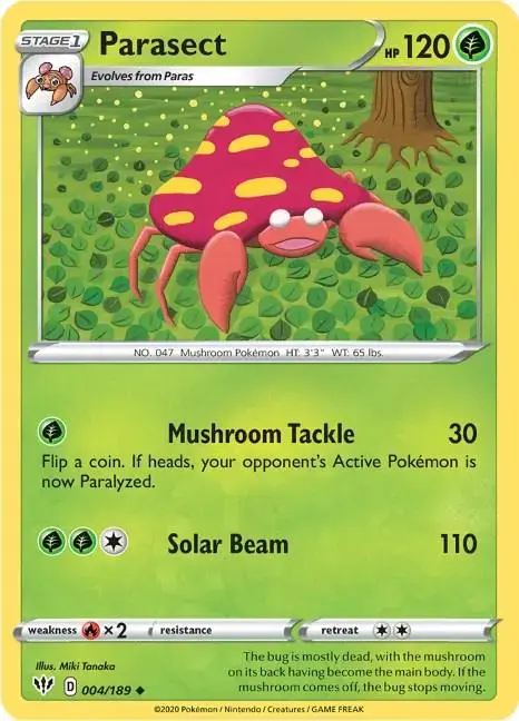 Parasect - Pokemon Darkness Ablaze #4