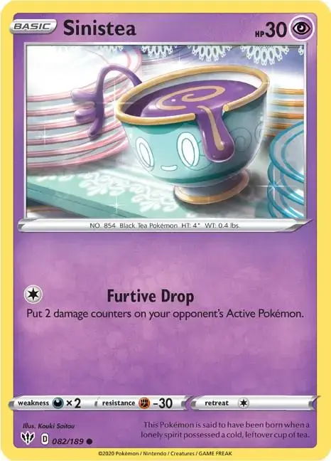 Sinistea - Pokemon Darkness Ablaze #82