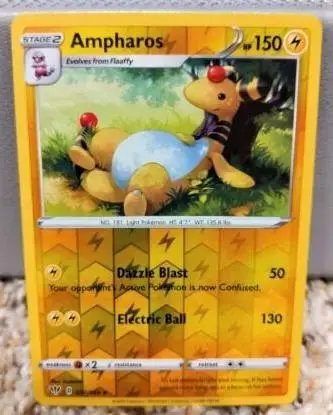 Ampharos [Reverse Holo] - Pokemon Darkness Ablaze #57